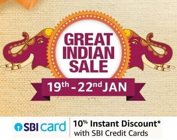 Amazon Great Indian Sale- Get Deep Discounted Deal
