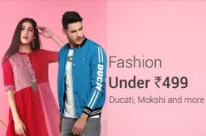 Amazon Fashion for Men, Women & Kids under Rs.499
