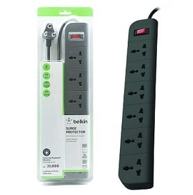 Belkin Essential Series 6-Socket Surge Protector for Rs.1199 – Amazon