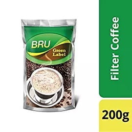 Bru Green Label Coffee 200g worth Rs.90 for Rs.61 – Amazon