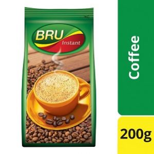 Bru Instant Coffee Made for Blend of Arabica and Robusta Beans 200g worth Rs.420 for Rs.391 – Amazon