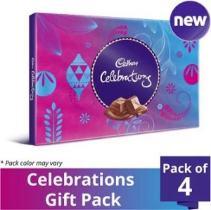 Cadbury Assorted Chocolate Gift Pack (4 x 139 g) worth Rs.540 for Rs.270 – Flipkart