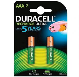Duracell Ultra 5003447 AAA Rechargeable Batteries 900 mAh for Rs.439 – Amazon