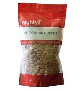Eighty7 California Almonds 1 Kg for Rs.849 – Amazon