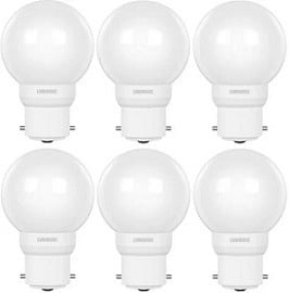 Luminous 0.5 W Round B22 D LED Bulb (Pack of 6)