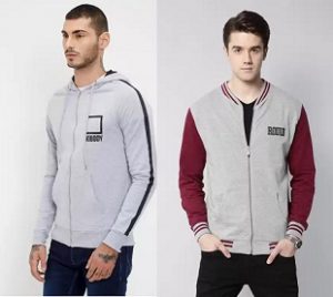 Men's Jacket & Sweatshirts - Minimum 70% off