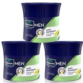 Parachute Advanced Men Hair Cream Anti-Dandruff 100 gm (Pack of 3)