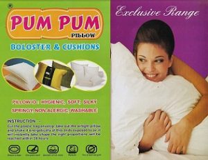 PumPum Microfiber Gusset Pillow (18x27 Inches) Set of 2