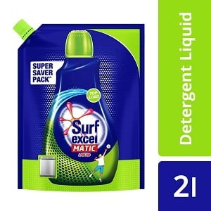 Surf Excel Top Load Matic Liquid Detergent 2 L for Rs.353 – Amazon