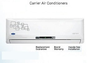 Carrier Split Air Conditioner (1-1.5 Ton) - Up to 50% Off