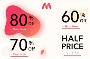 Myntra Clearance Sale:  Flat 60% off | Flat 70% off | Flat 80% Off on Fashion Styles