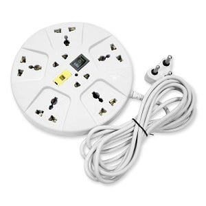 Elove 6 Amp Multi Plug Point Extension Cord for Rs.284 – Amazon