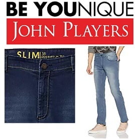 John Player Jeans – Minimum 60% off starts from Rs.559 @ Amazon