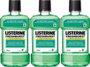 Listerine Mouthwash Combo - Fresh Burst (750 ml)