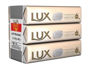 Lux Velvet Touch Jasmine and Almond Oil Soap Bar 3 x 150g for Rs.88 – Amazon
