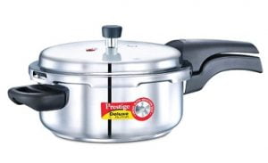 Prestige Deluxe Alpha Outer Lid Stainless Steel Pressure Cooker 3 litres