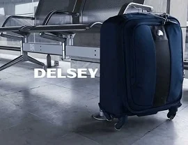 Delsey Luggage, Backpack, Wallets & Travel Accessories - Minimum 50% off