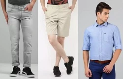 Men’s Clothing (Shirts, T-Shirts, Trousers, Shorts, Jeans) – Minimum 60% off @ Amazon