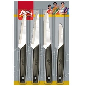 Anjali 4 Pcs Sharpline Knife Set worth Rs.301 for Rs.149 – Amazon