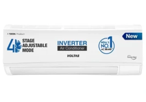 Voltas 2024 Model 1.5 Ton 3 Star Split Inverter AC - (183V CAX(4503692) Copper Condenser
