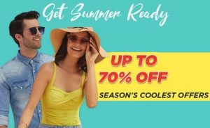 Amazon Summer Fashion Sale: up to 70% off on Clothing, Footwear & Fashion Accessories