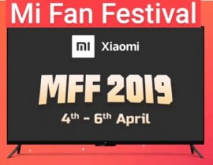 Mi Fan Festival 2019 – up to 16% off on LED TV + 5% off with HDFC Cards (Valid till 6th April) @ Flipkart