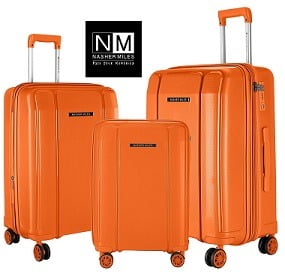 Nasher Miles - Hardsided Trolly Suitcases with Anti-Theft Zip - Minimum 70% Off