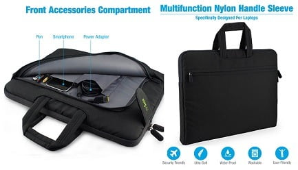 AirCase C18 15-inch to 15.6-inch Laptop Sleeve worth Rs.2399 for Rs.999 @ Amazon