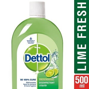 Dettol Disinfectant Multi-Purpose Liquid Lime Fresh 500 ml worth Rs.193 for Rs.164 – Amazon
