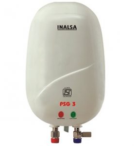 Inalsa PSG 3 Litre 3000 Watt Instant Water Heater for Rs.1820 – Amazon