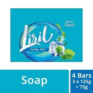 Liril Cooling Mint Soap (125g x3) & Get 1 Free (75 g)
