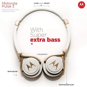 Motorola Pulse 3 Wired Headphones 