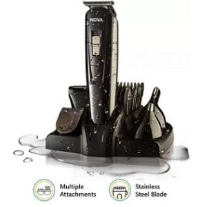 Nova NG 1151 100 % waterproof Corded & Cordless Trimmer for Rs. 1048 @ Myntra