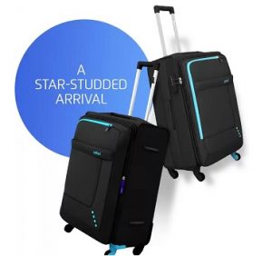 Safari STAR 75 4W BLACK Expandable Check-in Luggage 30 inch