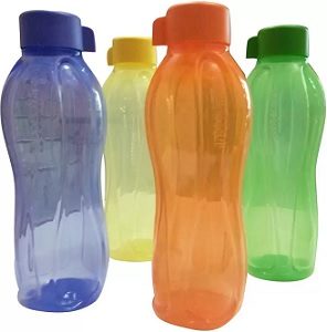 Tupperware Aqua Safe 1000 ml Water Bottles (Pack of 4)