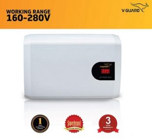 V-Guard iD4 Prima 2040 Stabilizer for Inverter AC Up to 1.5 Ton (160V-280V) for Rs. 2862 – Amazon