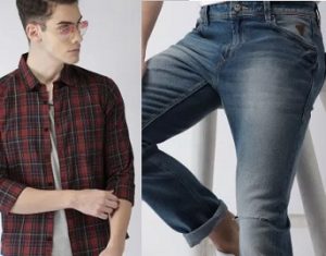 Flat 70% off on Branded Shirts and Jeans @ Myntra