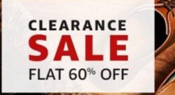 Men’s Shoes – Flat 60% off @ Amazon