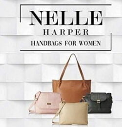 NELLE HARPER Women’s Handbags & Clutches – Minimum 70% off @ Amazon