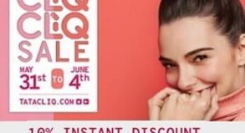 Tatacliq Anniversary Sale: up to 80% off on Electronics & Fashion + 10% Extra Off on HDFC Debit / Credit Cards