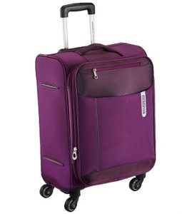 American Tourister Portugal Polyester 57 cms Soft Sided Carry-On worth Rs.8200 for Rs.3590- Amazon