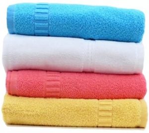 DR Cotton Terry 400 GSM Bath Towel Set of 4 for Rs.609 – Flipkart