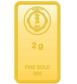 Gold Bar 24 K (999) 2 gram starts Rs.11213 – Flipkart