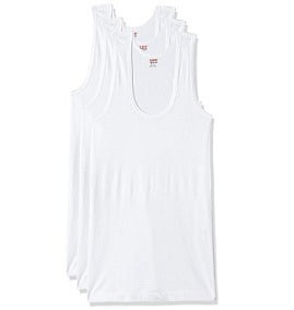 Lux VENUS Men's Cotton Vest (Pack of 3)
