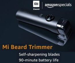 Mi Corded & Cordless Waterproof Beard Trimmer for Rs.1,199 – Amazon