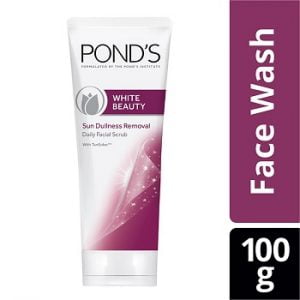 Pond’s White Beauty Sun Dullness Removal Daily Facial Scrub 100 g worth Rs.325 for Rs.260