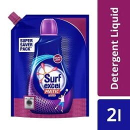 Surf Excel Front Load Matic Liquid Detergent 2 Ltr