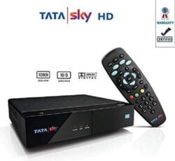 TATASKY HD Set Top Box 1 Month Hindi Lite Pack for Rs.1452 – Amazon