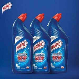 Harpic Powerplus Disinfectant Toilet Cleaner Original (1 Ltr x 3) worth Rs.504 for Rs.399 – Amazon
