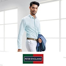 Peter England Men’s Clothing 70% off @ Amazon